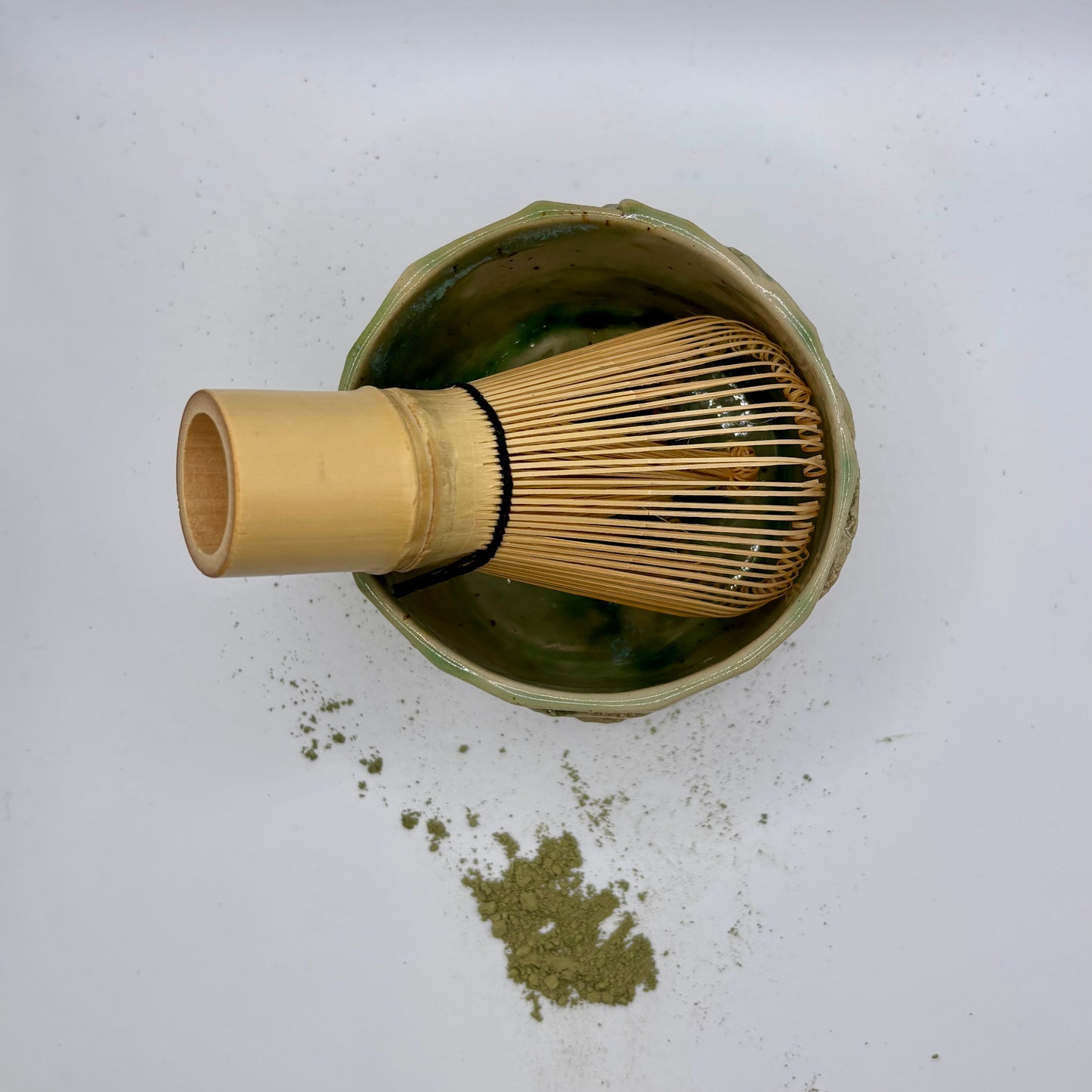 celadon chawan or matcha bowl (no. 5)