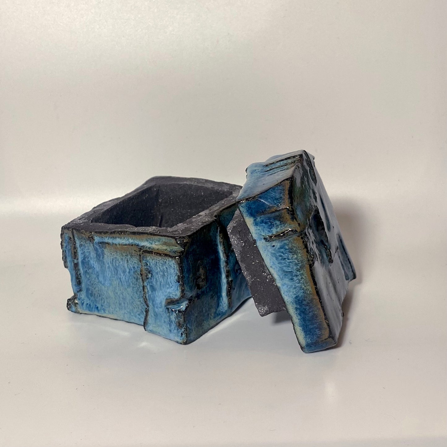 kurinuki box Indigo