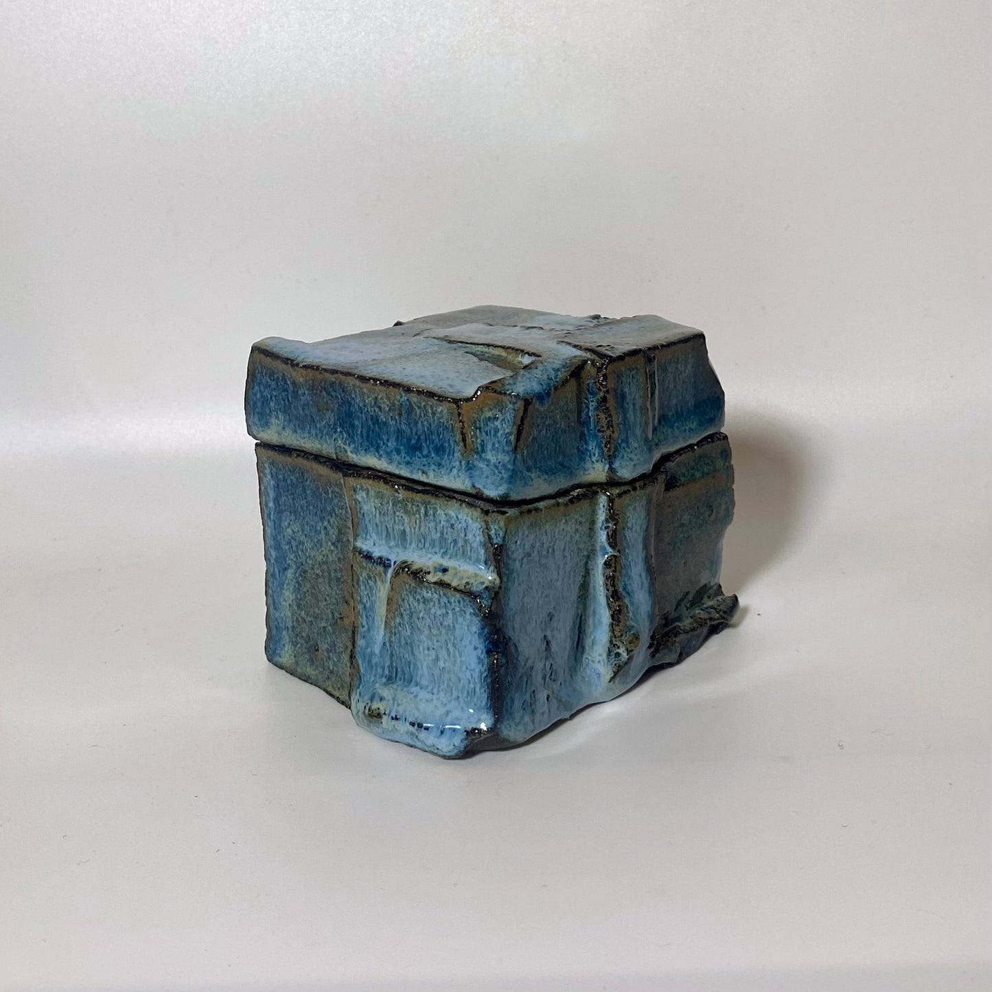 kurinuki box Indigo