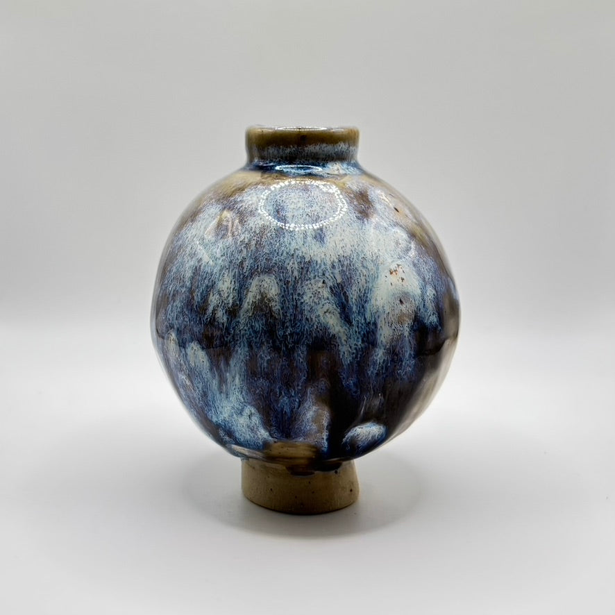 moon jar Crystal snow (no. 24) small