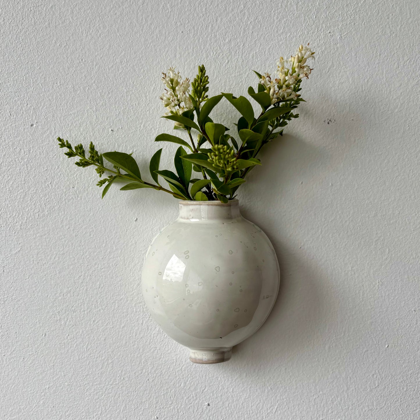 wall hanging moon jar sparkly white 5