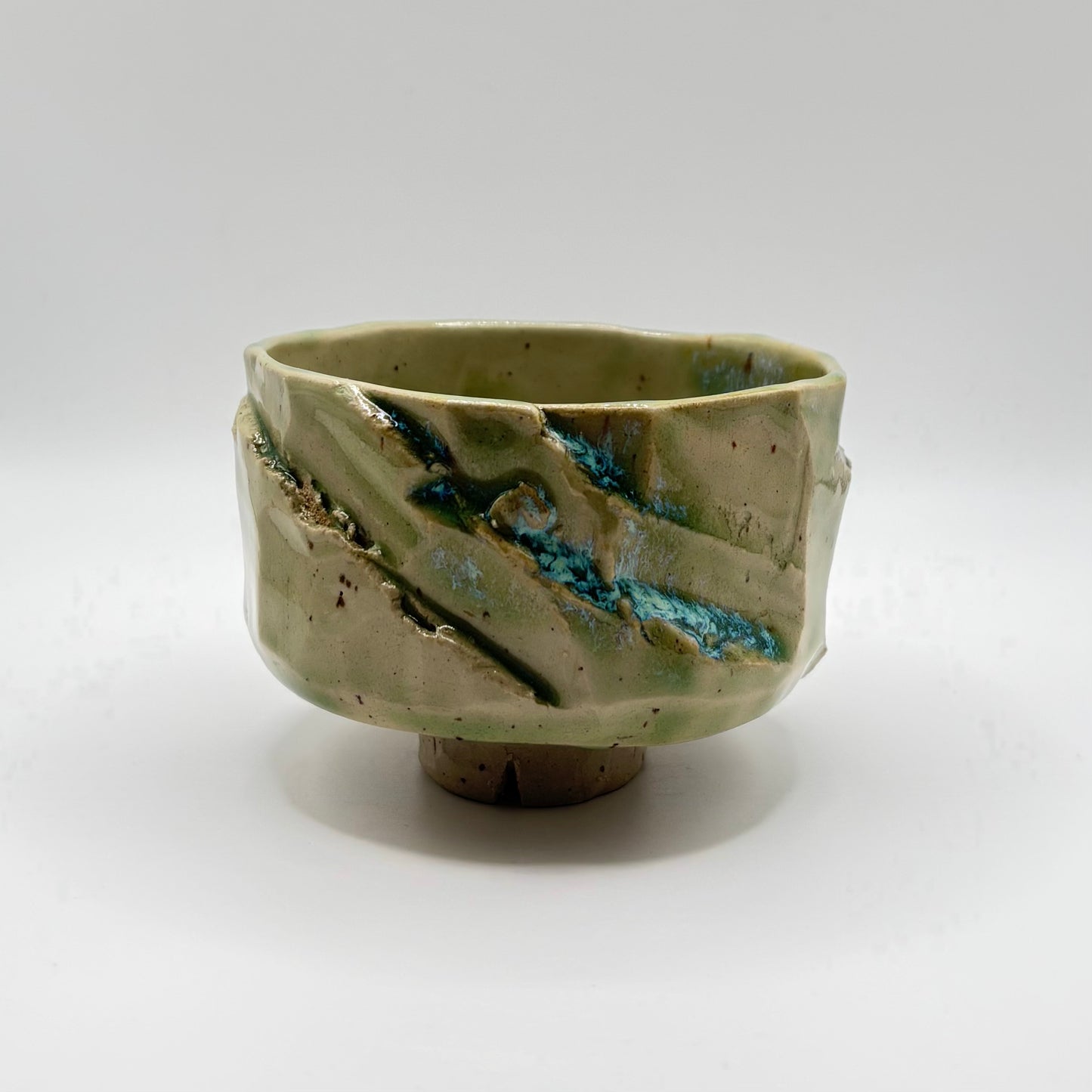 celadon chawan or matcha bowl (no. 5)