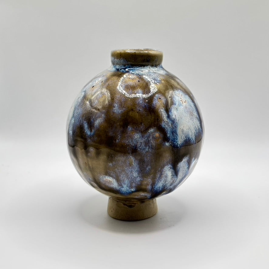 moon jar Crystal snow (no. 24) small