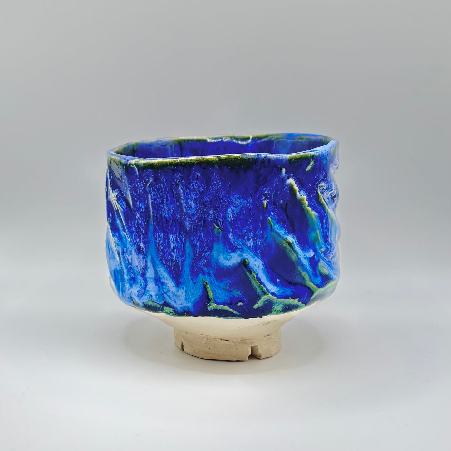 Chawan or matcha bowl - Swim (no. 14)