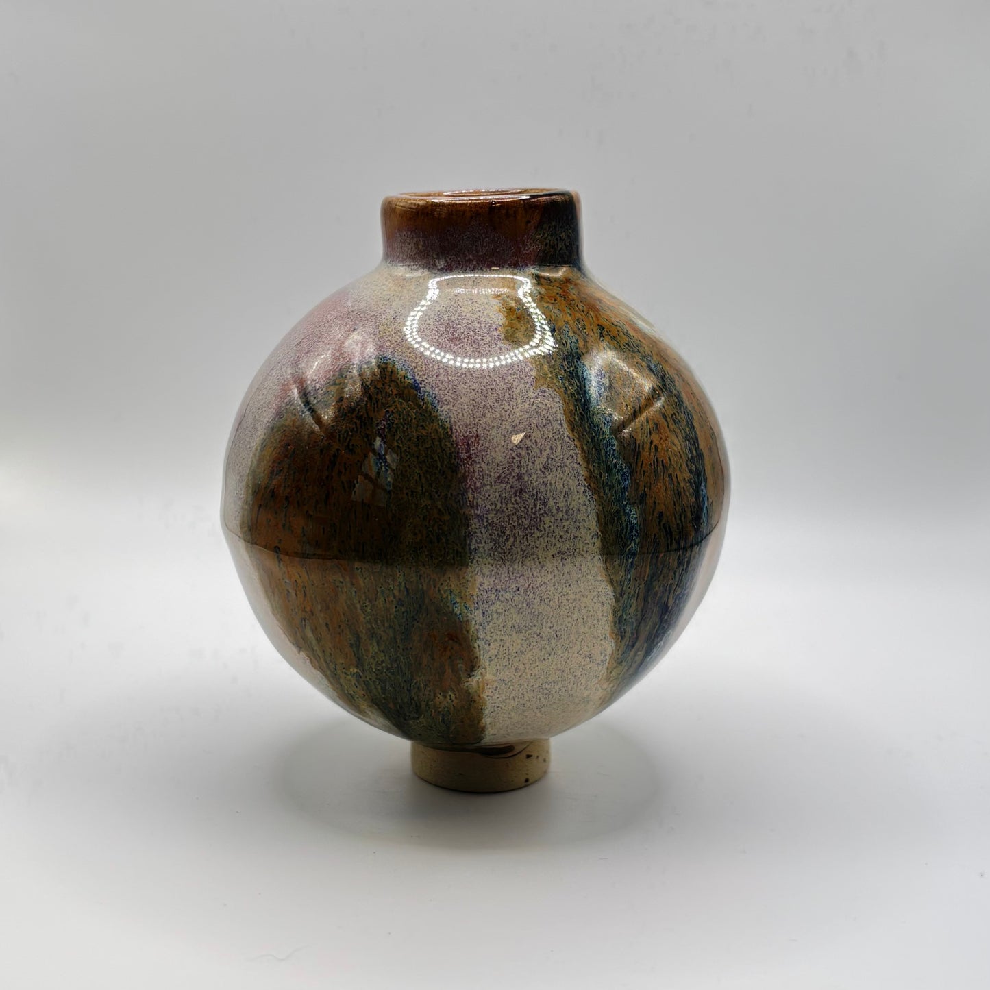 brown moon jar Yun - NO 11 small