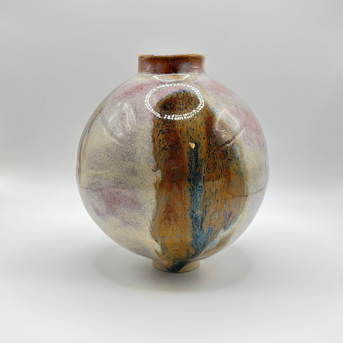 brown moon jar Yun - NO 4 medium