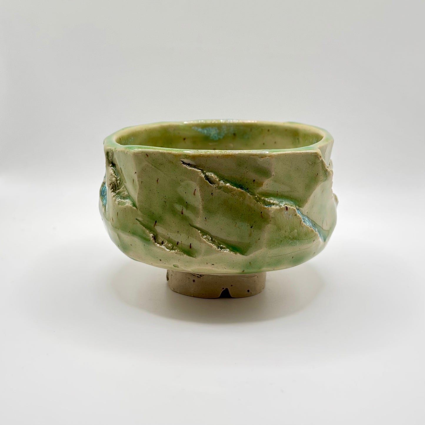 celadon chawan or matcha bowl (no. 8)