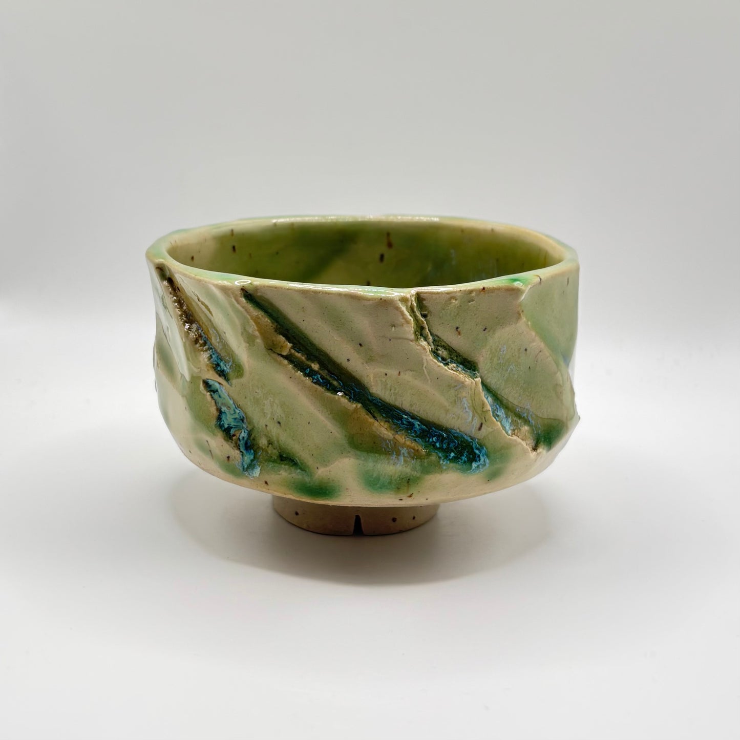 celadon chawan or matcha bowl (no. 7)