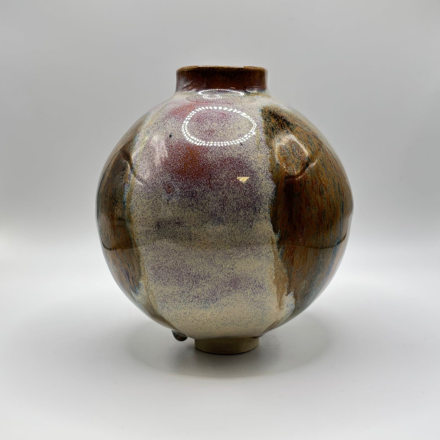 brown moon jar Yun - NO 4 medium