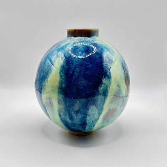 blue moon jar Yun (no. 26) medium