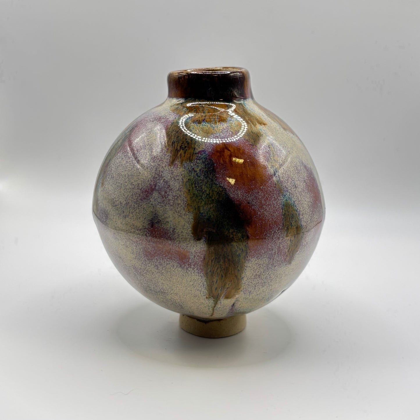 brown moon jar Yun - NO.13 small