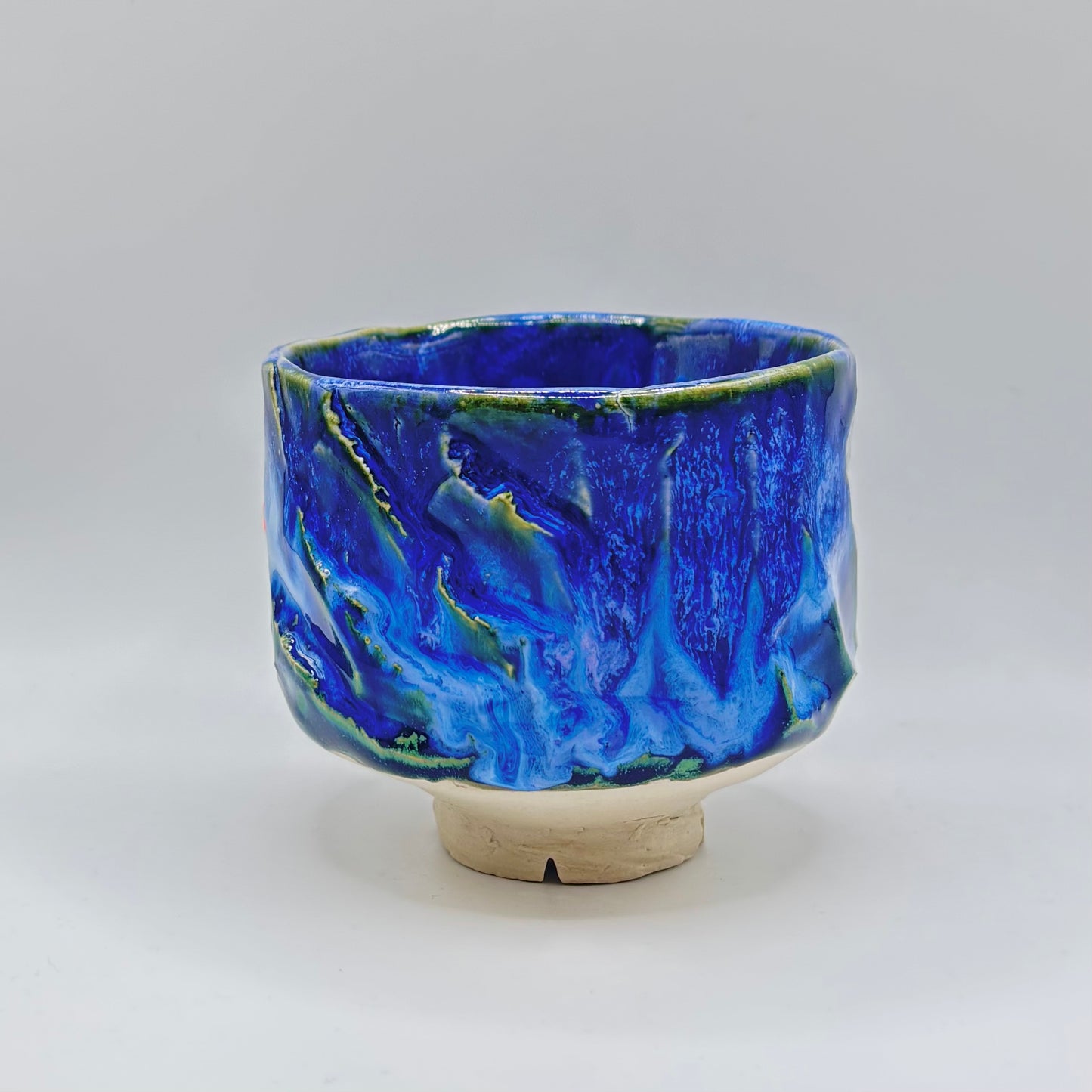 Chawan or matcha bowl - Swim (no. 14)