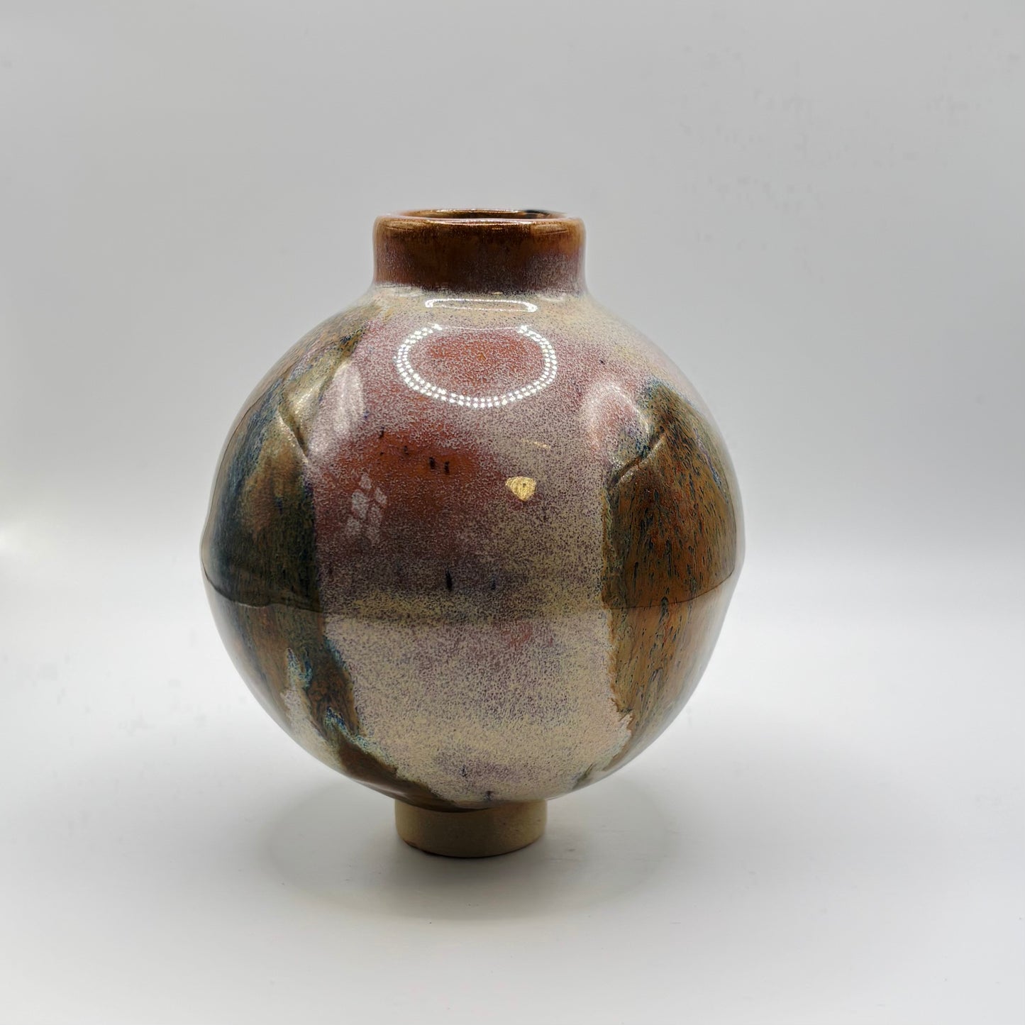 brown moon jar Yun - NO 11 small