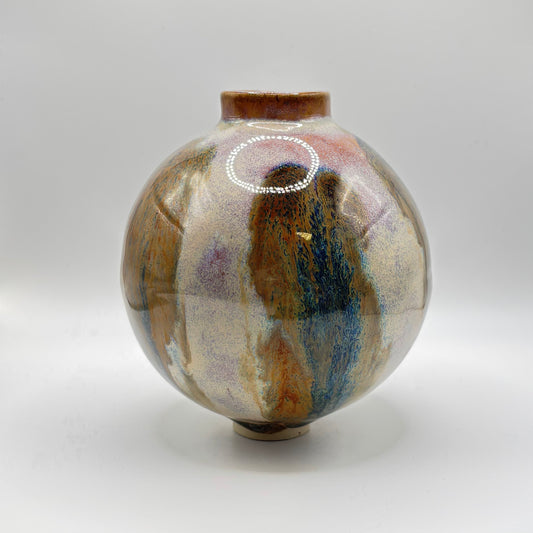 brown moon jar Yun - NO 4 medium