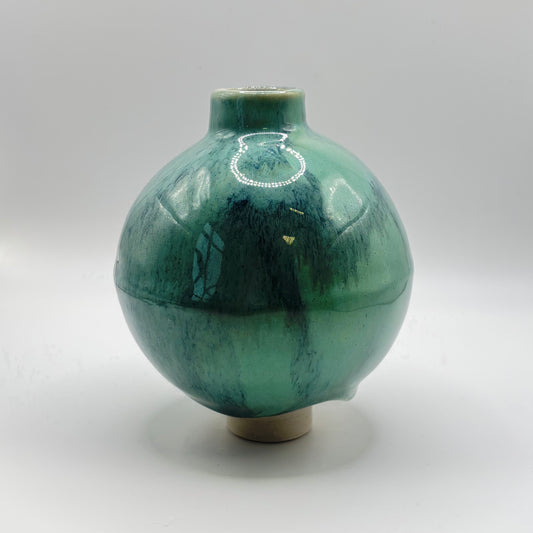 moon jar Blue side - NO. 15 small
