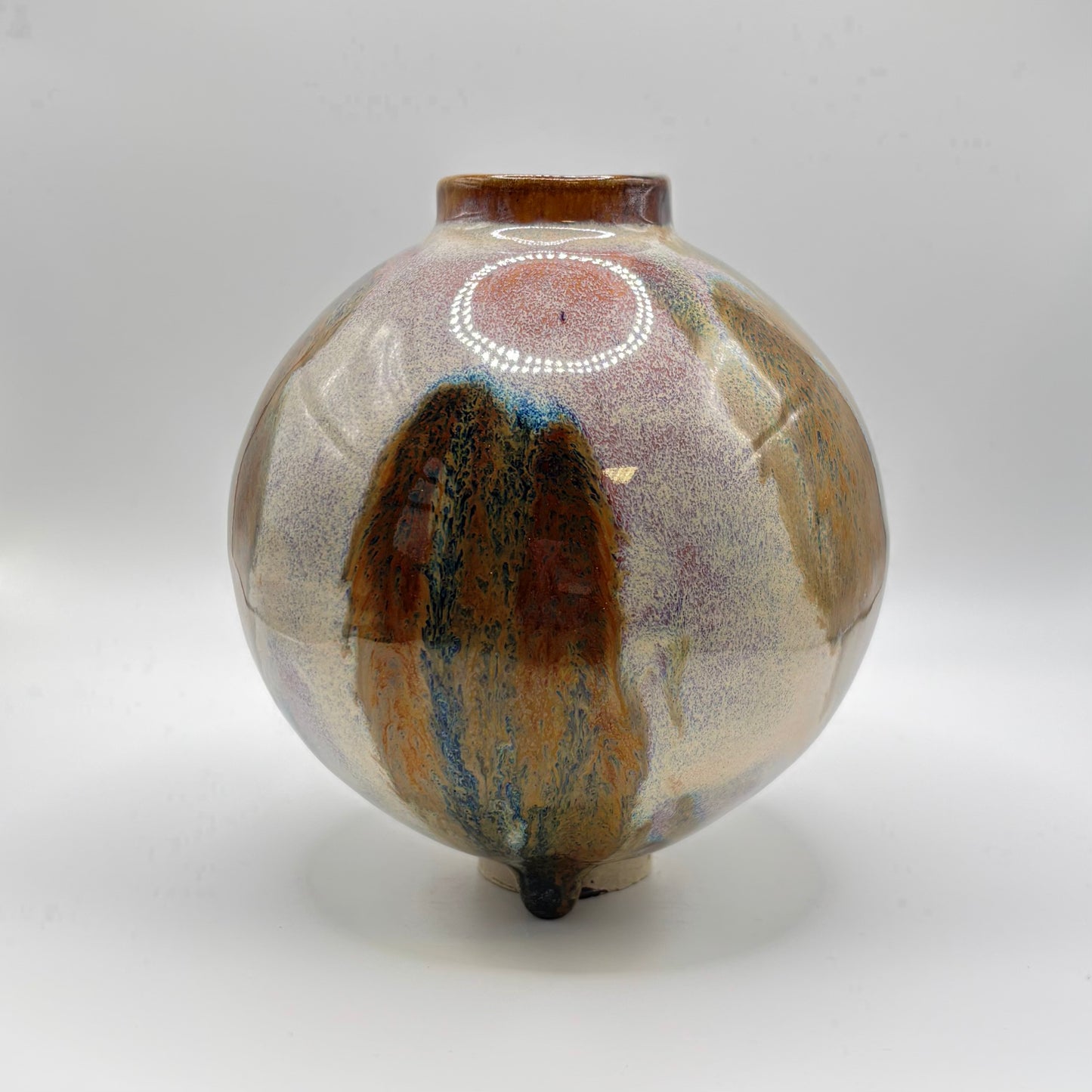 brown moon jar Yun - NO 3 medium