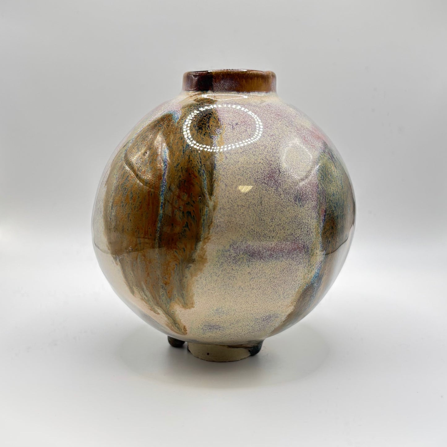 brown moon jar Yun - NO 3 medium