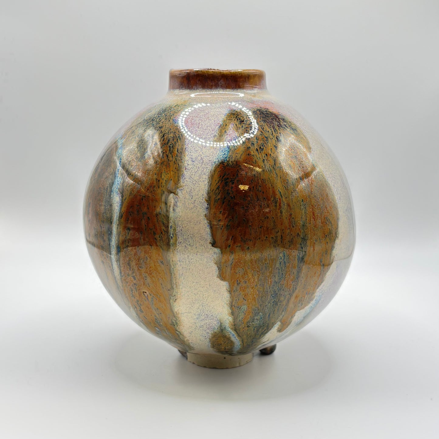 brown moon jar Yun - NO 3 medium