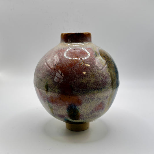 brown moon jar Yun - NO.18 small