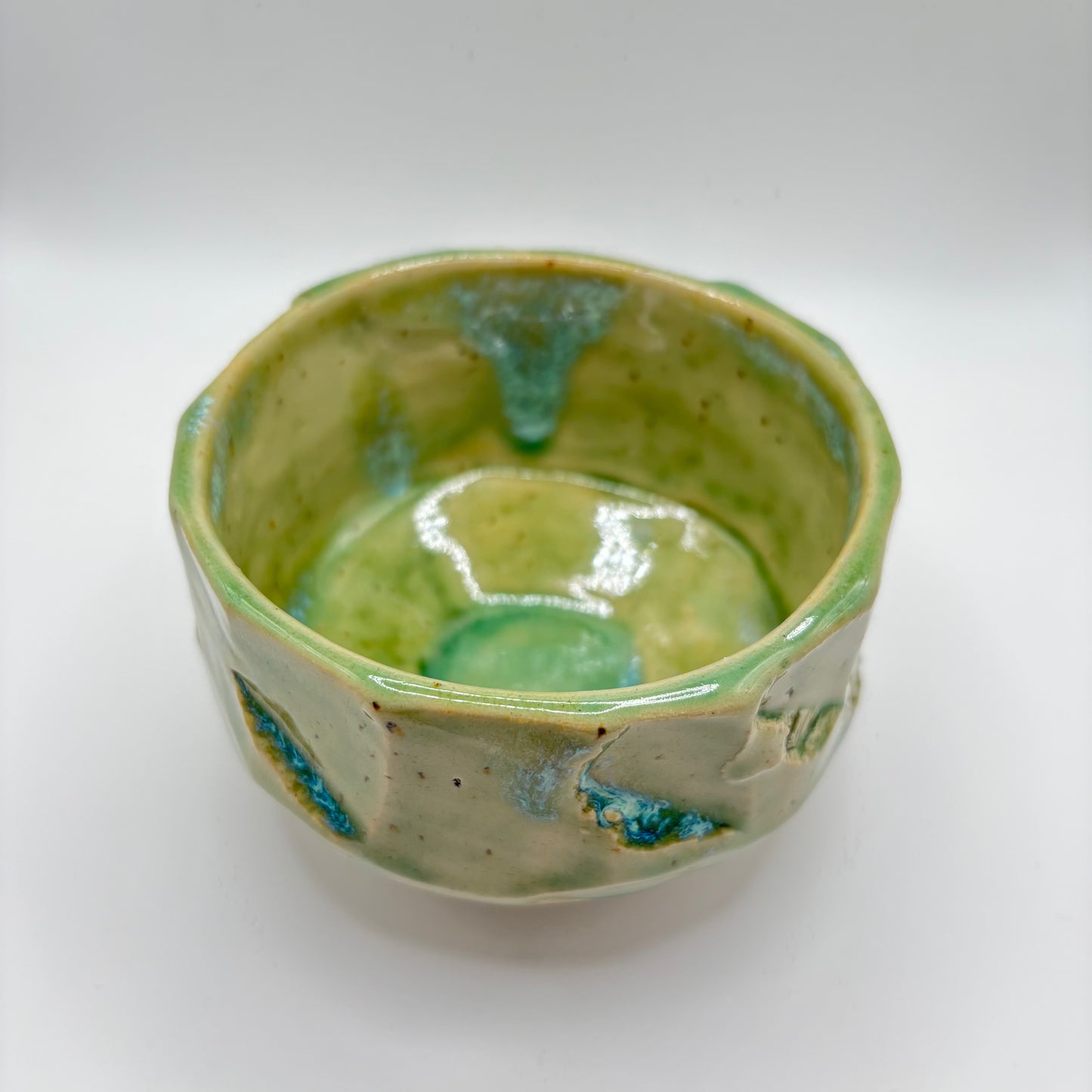celadon chawan or matcha bowl (no. 8)