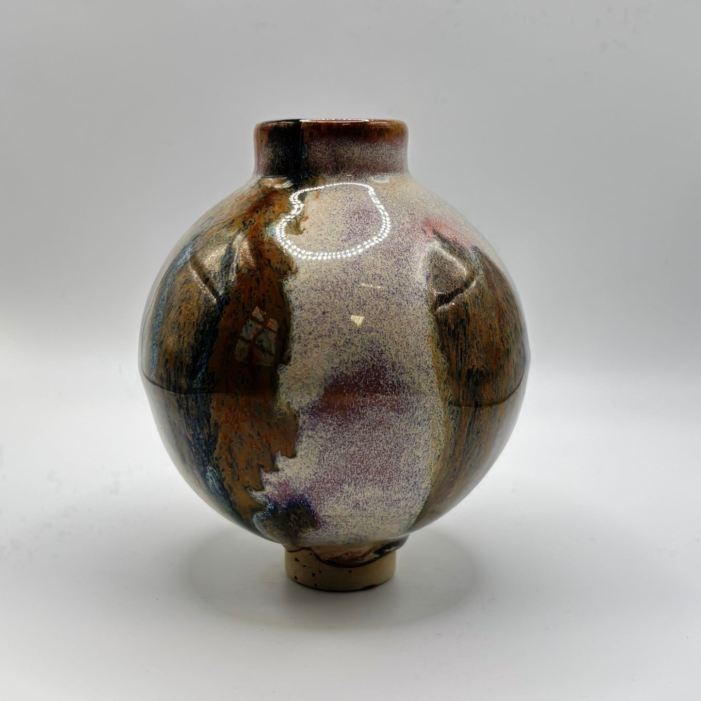 brown moon jar Yun - NO 11 small