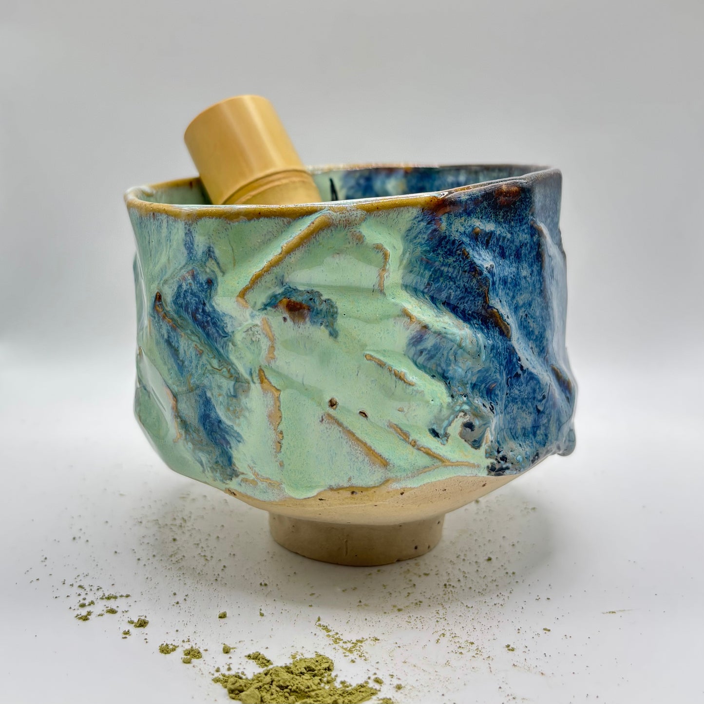 chawan or matcha bowl Yun (no. 9) lager