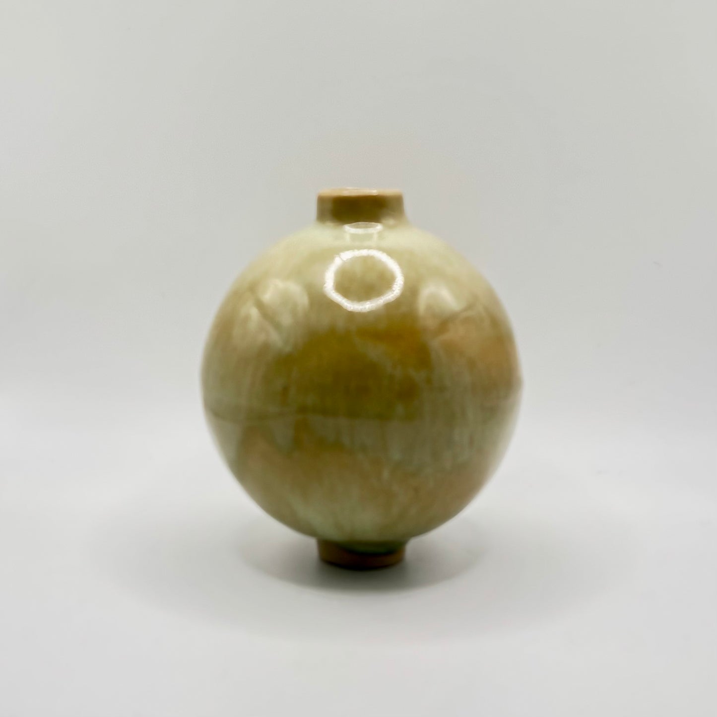 moon jar Spring day (no. 3) small