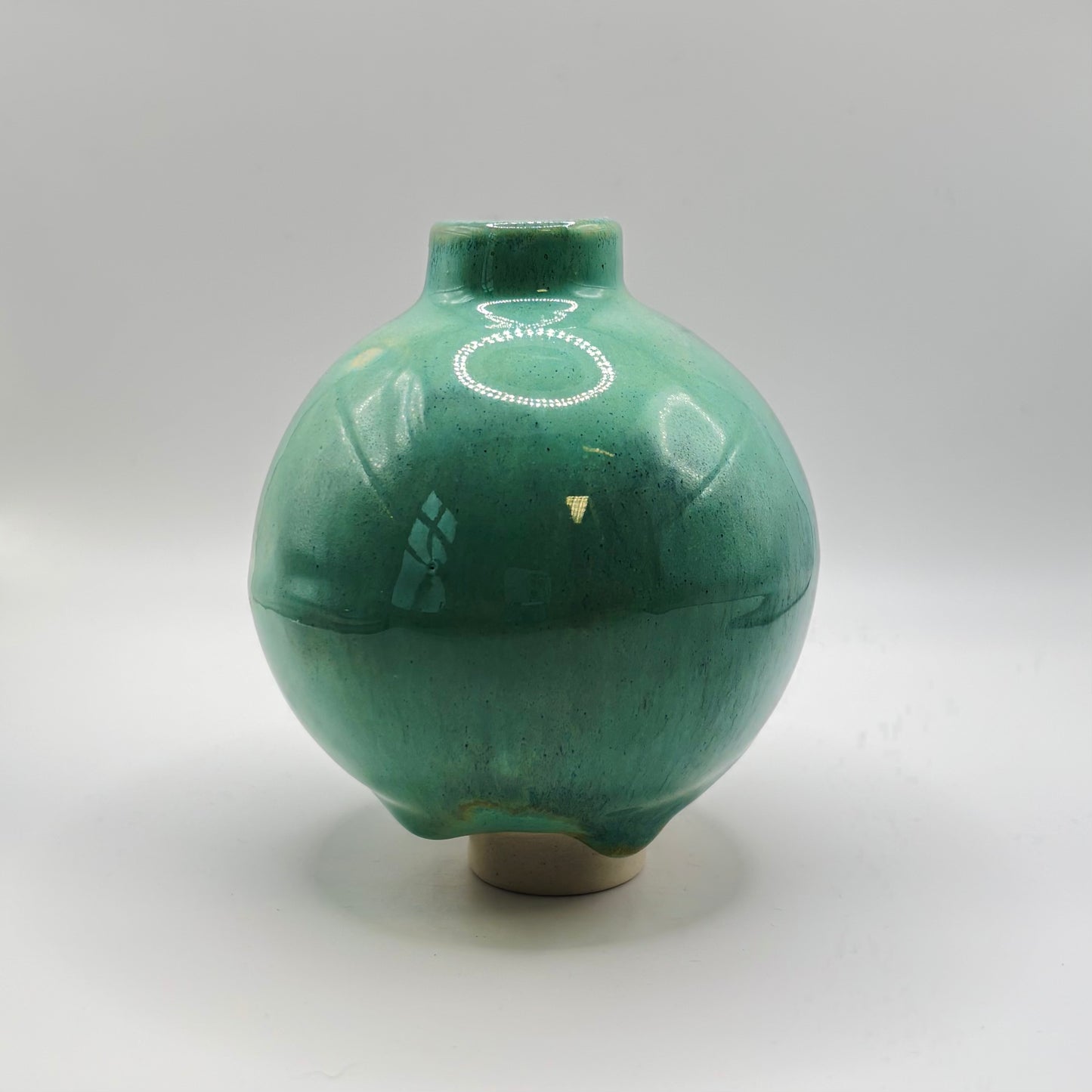 moon jar Blue side - NO. 14 small